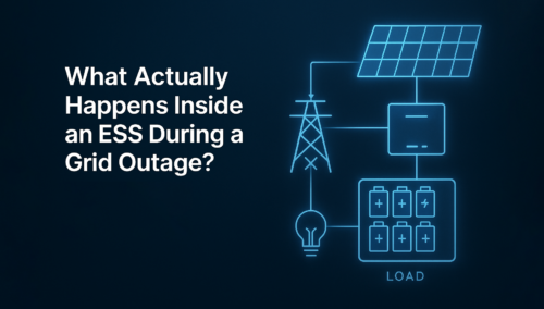 What Actually Happens Inside an ESS During a Grid Outage?