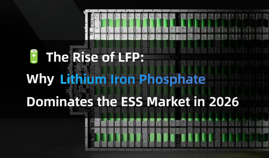 The Rise of LFP: Why Lithium Iron Phosphate Dominates the ESS Market in 2026